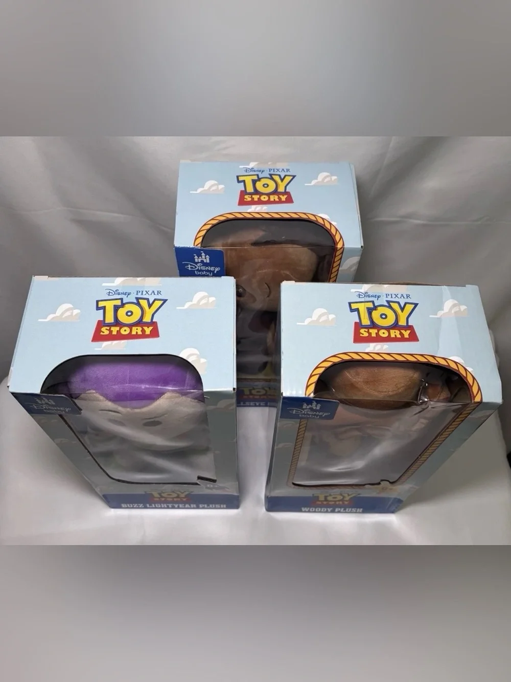 Disney Baby Toy Story Pixar Buzz Lightyear Bullseye Woody Plush ALDI Exclusive